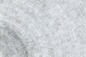 Strokes drawn in a circle with a simple pencil that resemble the rays of the sun. Hand-drawn texture with a simple pencil, hatching.