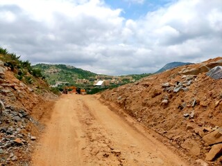 road in the mountains