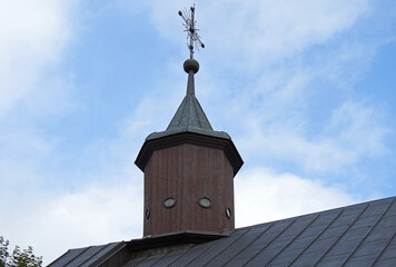 built at the beginning of the 17th century, the Catholic Church of the Assumption in the town of...