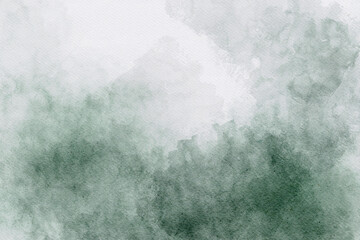 Green watercolor abstract backround texture