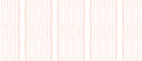 Shabby Grunge Pattern. Cream Geometric Stripes 