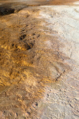 Geothermal feature in Yellowstone National park	