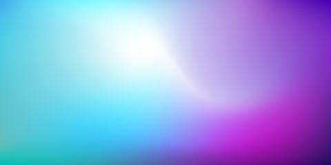 Abstract Blurred blue teal pink purple background. Soft Colorful light gradient backdrop with place for text. Vector illustration for your graphic design, banner, poster or wallpapers, website