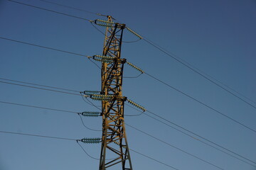 high voltage power lines