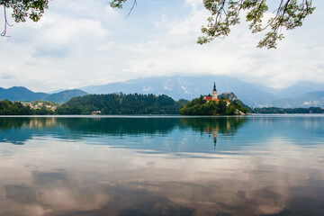 Stunning Lake Bled in Slovenia