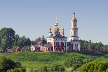 Church of Michael Archangel (XVIII century). Suzdal town, Vladimir Oblast, Russia.