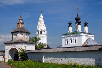 Fototapeta na wymiar Alexandrovsky monastery. Suzdal town, Vladimir Oblast, Russia.