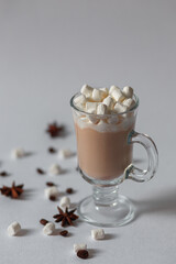 coffee with chocolate