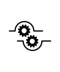 gear icon,vector best flat icon.