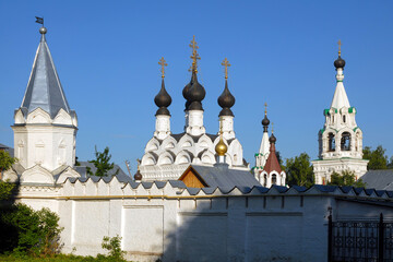Fototapeta na wymiar Trinity monastery (Troitsky monastery, XVII. century). Murom town, Vladimir Oblast, Russia.