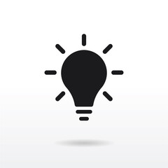 Light Bulb icon vector eps 10