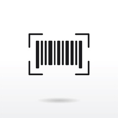 Bar Code icon vector . Barcode sign