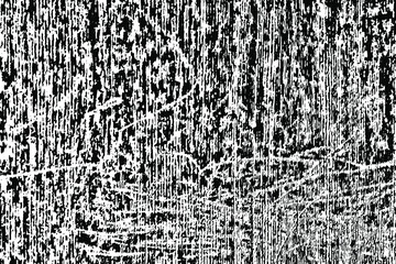 Grunge texture of a rough old wooden Board. Scratched Board. Vector illustration. Overlay template.