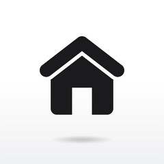 Home icon vector . House sign