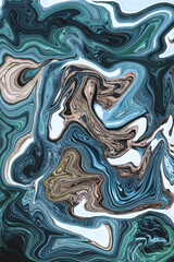 Fondo abstracto con efecto de olas con colores de mar