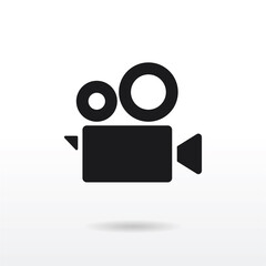 Video Camera icon . Film sign , Movie