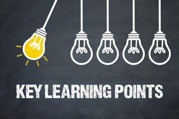 Key Learning Points - obrazy, fototapety, plakaty