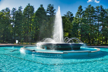 日比谷公園にある噴水