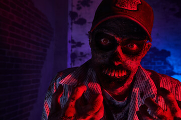 Halloween zombie party