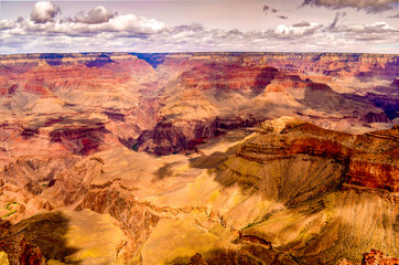 Landscape of Great canyon National Park in Arizona 