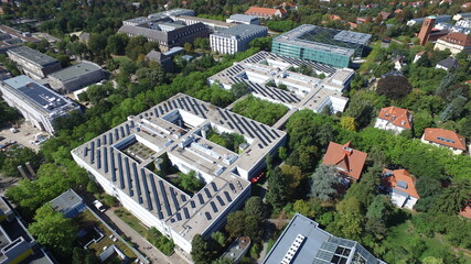 Gebäude der Freie Universität Berlin in  Dahlem © Yves