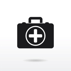 First aid icon  vector . Medical sign
