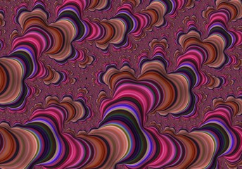 Obraz premium Abstract background with pink color shapes