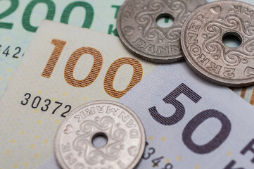 Danish kroner, currency from denmark in europe
