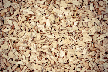 Background of wood chips for Smoking