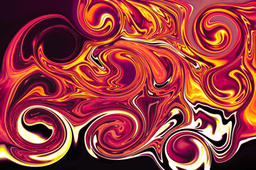 Fototapeta na wymiar Fondo abstracto de colores cálidos con efecto de olas