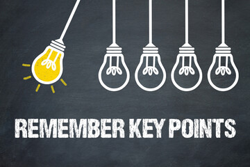 Remember Key Points 