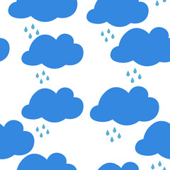Cloud on a white background. Design for print or screen background, wallpaper. Vector. Illustration