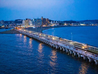 デートにぴったりの江の島の夜景