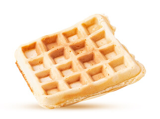 Freshly baked belgian waffles