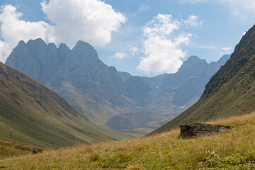 Trekking Caucasus - Chaukhi pass in the North of Georgia