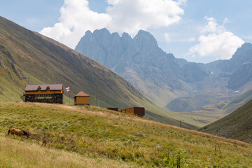 Trekking Caucasus - Chaukhi pass in the North of Georgia