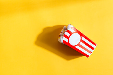 Halloween corn for watching holiday scary movies and cartoons.