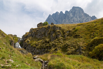 Trekking Caucasus - Chaukhi pass in the North of Georgia