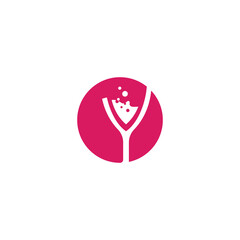 Wine Logo Template vector symbol