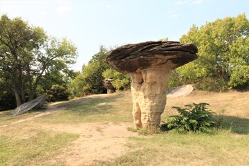 The Centerpiece at Mushroom Rock State Park in Kansas