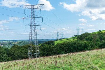 electric power lines