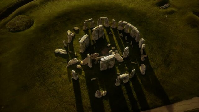 Historical monument Stonehenge in England, UK