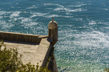 The Fort of Santiago do Outao in Setubal, Portugal