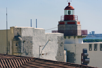 The Fort of Santiago do Outao in Setubal, Portugal