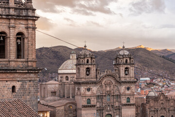 scenes from the city of Cusco capital of the Inka empire in Peru