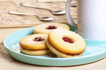 biscoitos amanteigados de Natal