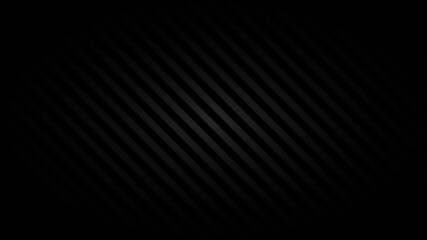 Abstract background of inclined stripes in black colors