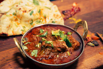 assorted indian curry and rice dishes