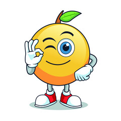 orange icon character