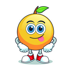 orange icon character